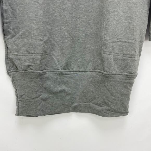 Prana Womens Rosie Sweater Dress Small Grey Sweatshirt Relaxed NWT - Picture 7 of 11